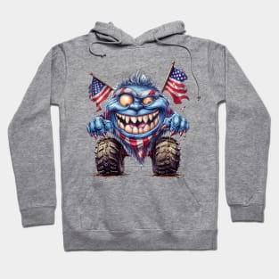 4th of July Monster Truck #5 Hoodie